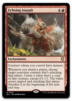 Echoing Assault #24 (NM) Bloomburrow BLC Magic MTG - Image 1