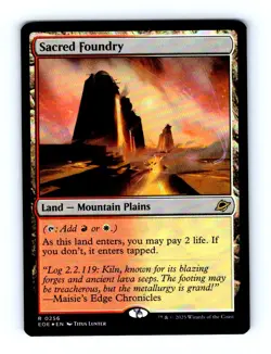 Edge of Eternities Sacred Foundry #256 Foil - Image 1