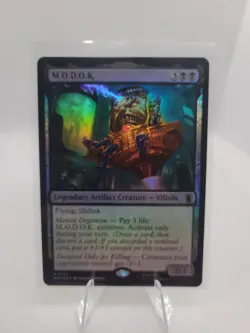 M.O.D.O.K. ( Modok ) MTG Marvel Super Heroes Foil #0106 - Image 1