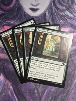 OPEN THE GATES x4 ~mtg NM-M Ravnica Allegiance 4 Common - Image 1