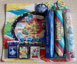 Pokemon World Championships 2023 Yokohama Japan Playmat + Sleeves All 3 Type JP - Image 1