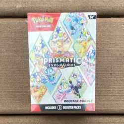 Pokemon TCG Prismatic Evolutions Booster Bundle Box 6 Packs English 2025 - Image 1