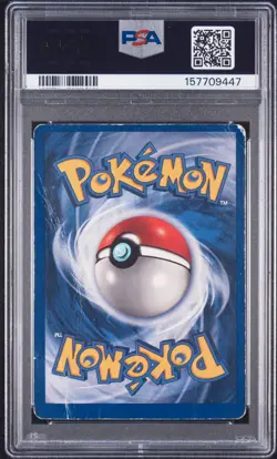 1999 POKEMON BASE SET UNLIMITED #10 MEWTWO-HOLO PSA 1 - Image 2