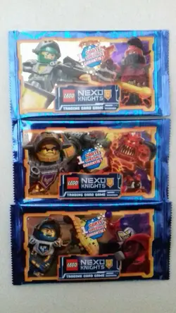 Trading Card Game Lego Nexo Knights Serie 1 Version allemande Au choix - Image 1