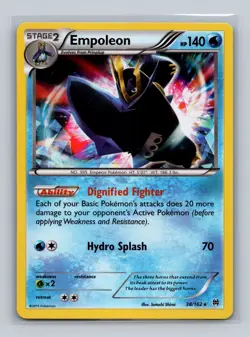 Empoleon 38/162 - Breakthrough - Holo Rare - Pokemon Card TCG - LP - Image 1