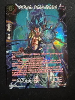 SSB Gogeta, Technique Unchained SPR Dragon Ball Super Card Game BT11-012 - Image 1