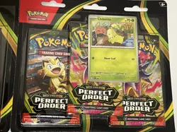 Pokemon TCG Perfect Order Booster Packs 15 Total Sealed Blister & Loose Boosters - Image 3