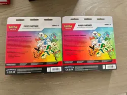 TWO SEALED Pokemon First Partner Illustration Collection Boxes Series 2 - Image 2