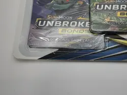Pokemon Sun & Moon Unbroken Bonds 3-Pack Blister Sceptile New/Factory Sealed - Image 5