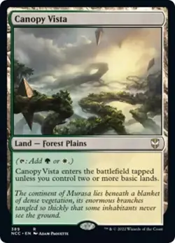 MTG - Canopy Vista - Commander: Streets of New Capenna - Light Play - Normal - Image 1