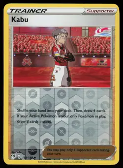 Kabu 163/189 Uncommon Darkness Ablaze Pokemon Reverse Holo Lightly Played - Image 1
