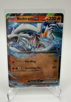 Reshiram Ex 30/159 Journey Together | DOUBLE RARE HOLO | 2025 Pokemon TCG - Image 2