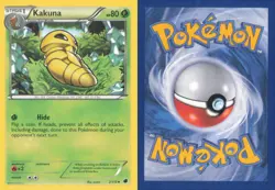 KAKUNA 2/116 UNCOMMON PLASMA FREEZE POKEMON NEAR MINT - Image 3