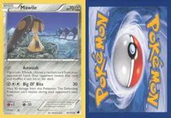 MAWILE 80/116 UNCOMMON PLASMA FREEZE POKEMON NEAR MINT - Image 3