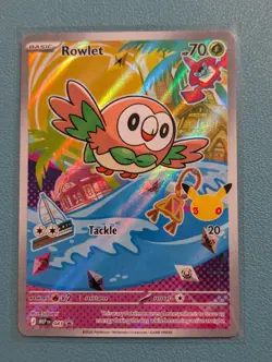 Pokemon TCG First Partner Illustration Series 1 Rowlet Litten Popplio - Image 2