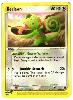 Pokemon TCG Kecleon Sandstorm 18/100 Rare MP - Image 1