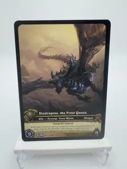 World of Warcraft TCG Blizzard 2009 1/1 Extended Art Sindragosa, the Frost Queen - Image 1