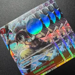 4x Edward Newgate ST15-002 SR - One Piece TCG English Playset Near Mint - Image 3