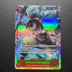 4x Edward Newgate ST15-002 SR - One Piece TCG English Playset Near Mint - Image 4