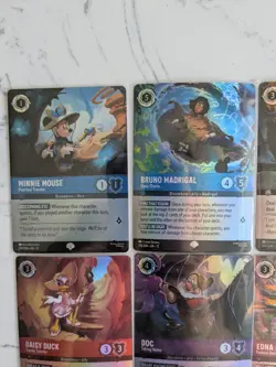 Disney Lorcana Chapter 12 Wilds Unknown Epic Bundle Of 8 Singles - Image 2