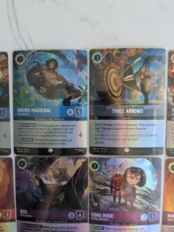 Disney Lorcana Chapter 12 Wilds Unknown Epic Bundle Of 8 Singles - Image 3