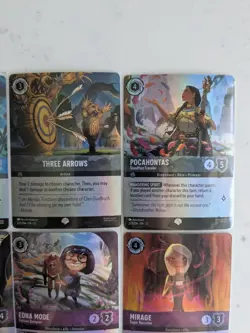 Disney Lorcana Chapter 12 Wilds Unknown Epic Bundle Of 8 Singles - Image 4