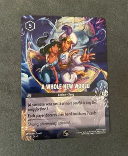 Disney Lorcana TCG A Whole New World 10/C1 Promo EN Action - Song - Image 1
