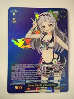 Weiss Schwarz Hololive Summer Splash Party! Murasaki Shion - Image 1