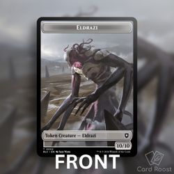 MTG Magic Eldrazi / Clue Double-Sided Token Commander Bloomburrow BLC - Image 1