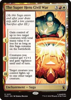 NM The Super Hero Civil War, MTG, Super Heroes, Magic the Gathering, 231 - Image 1