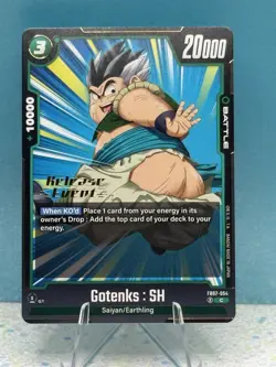 Dragon Ball SCG Wish For Shenron Gotenks : SH FB07-054 Release Event Card - Image 1
