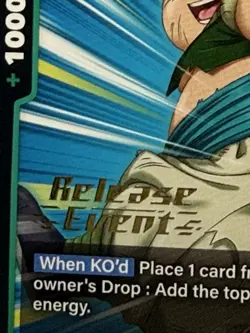 Dragon Ball SCG Wish For Shenron Gotenks : SH FB07-054 Release Event Card - Image 4