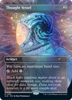 MTG English Thought Vessel (1495) (Galaxy Foil) NM Foil Secret Lair - Image 1
