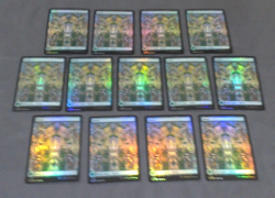 13x LOT MTG🌳 Forest🌳 (FULL ART FOIL ) Murders at Karlov Manor NEAR MINT.. - Image 3