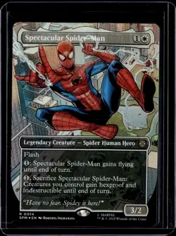 Spectacular Spider-Man - 14 - SPM - Foil - NM - MTG Magic the Gathering - Image 1