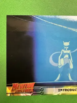 Pokemon - 1998 Topps The First Movie - Introductions #21 - MEWTWO Holo Foil NM - Image 2