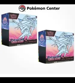 2x Pokemon Center Chaos Rising Elite Trainer Box - Image 1