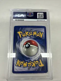 1999 POKEMON BASE SET UNLIMITED #14 RAICHU-HOLO PSA 5 - Image 4