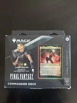 Magic The Gathering Final Fantasy VII Commander Deck ‘Limit Break’ - New - Image 1