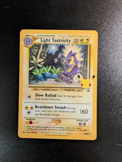 Light Toxtricity SWSH137 Holo Promo Sword & Shield Promo Pokemon Holo Near Mint - Image 1