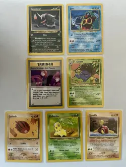 14 Card Lot Pokemon TCG Neo Discovery-Genesis-Revelation Aerodactyl Ledian WOTC - Image 2
