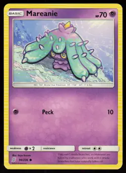 Mareanie 96/236 Common Unified Minds Pokemon Near Mint - Image 1