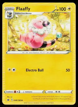 Flaaffy 048/198 Uncommon Chilling Reign Pokemon Near Mint - Image 1