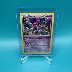 Hoopa XY147 Steam Siege Stamped Holo Black Star Promo Rare Pokemon Card LP-NM - Image 3