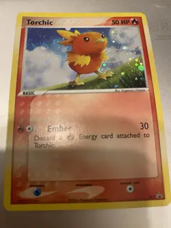 TORCHIC 017 HOLO BLACK STAR PROMO POKEMON TCG LP - Image 1