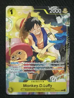 Monkey.D.Luffy (Welcome Pack 2026 Vol.1) OP10-111 One Piece Promotion Cards Reg - Image 1