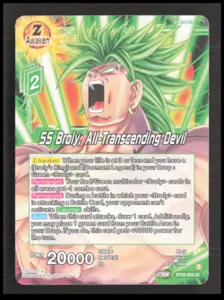 Dragon Ball Super - SS Broly, All-Transcending Devil - BT22-056 Card CB-1-3-C-59 - Image 1