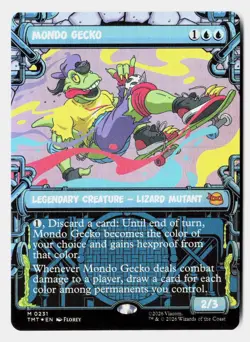 Mondo Gecko (Showcase) 0231 TMNT Magic: The Gathering Foil - Image 1
