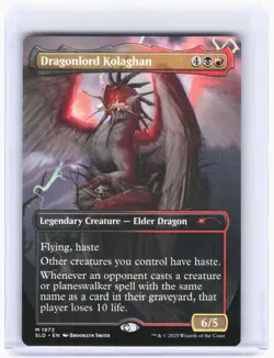 2025 Magic: The Gathering—Dragonlord Kolaghan #1972 (SLD)—Mythic Non-Foil - Image 1
