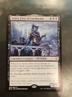 Ayara, First of Locthwain Promo Pack: Throne of Eldraine Regular - Image 1